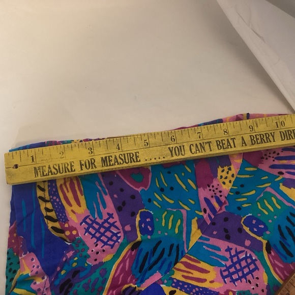 Vintage 80’s Ken Done Art to Wear womens button down shirt size large - Picture 10 of 10